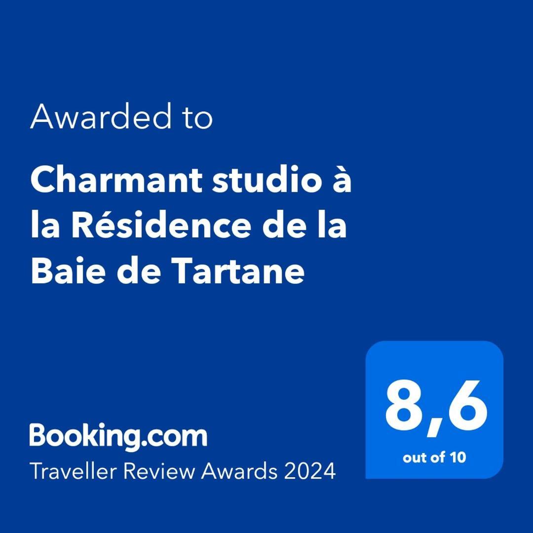 Charmant studio à la Résidence de la Baie Trinite  Esterno foto